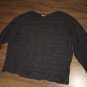 Dark Grey patterned sweater